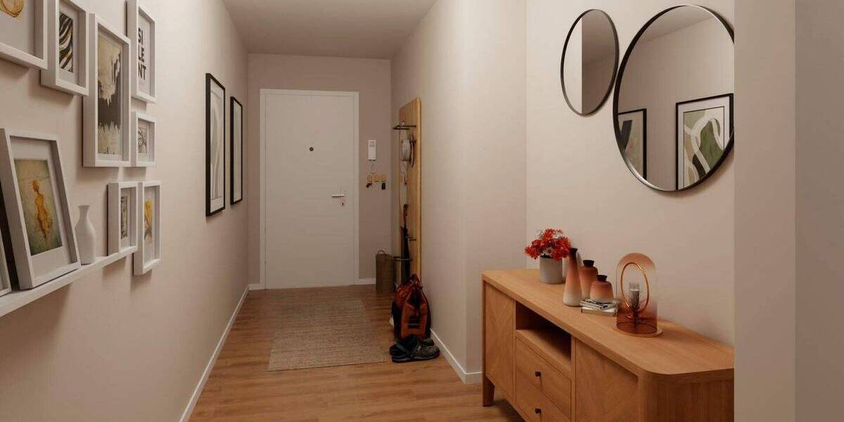 Ein einladender Eingangsbereich